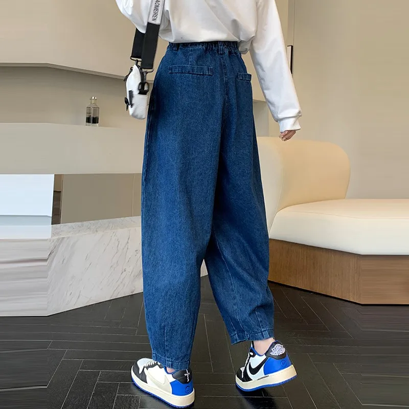 Женские повседневные джинсы-бойфренды Новое поступление 2024 осенняя винтажная