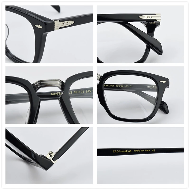 Оправа для очков в стиле ретро мужчин и женщин винтажные дизайнерские брендовые