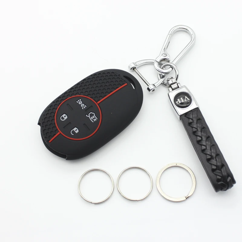 Xinyuexin 4 защитные кнопки для Fiat 500 EV 500e 500X Topolino Key чехол силиконовый пульт