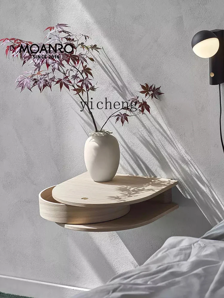 Подвесной прикроватный столик ZC полка настенный подвесной шкаф для спальни