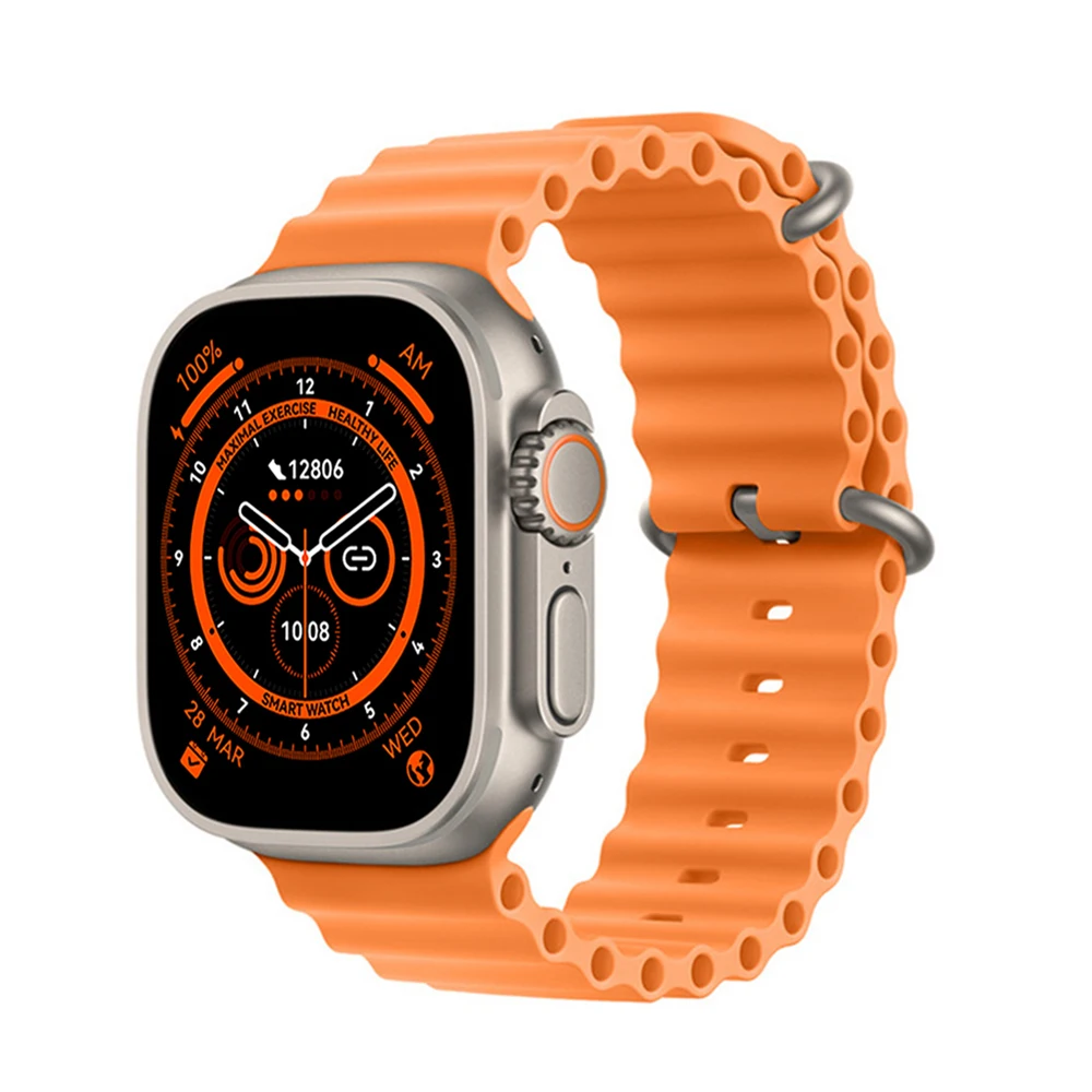 

Smart Watch 8 NFC GPS Door Access Unlock Smartwatch Series 8 Bluetooth Wireless Charge IP68 Waterproof smart watch