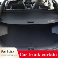 trunk cargo cover for buick envision 2014 2015 2020 canvas pu anti peeping waterproof adjustable car decorative accessories