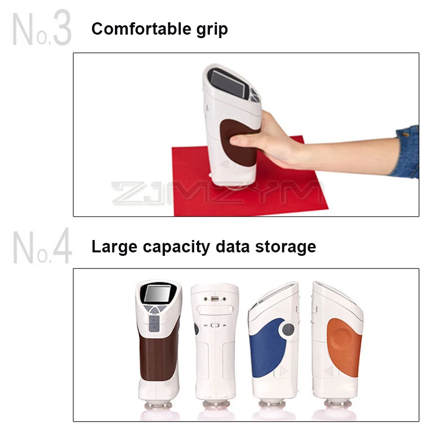 CS-10 Портативный колориметр 8 мм измеритель цветов разницы в цвете тестер