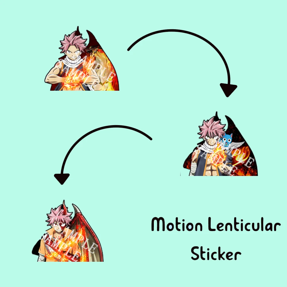 

Водонепроницаемые 3d-наклейки с рисунком аниме «Фея хвост», наклейки для автомобиля, ноутбука, домашний декор, подарочные настенные стикеры ...