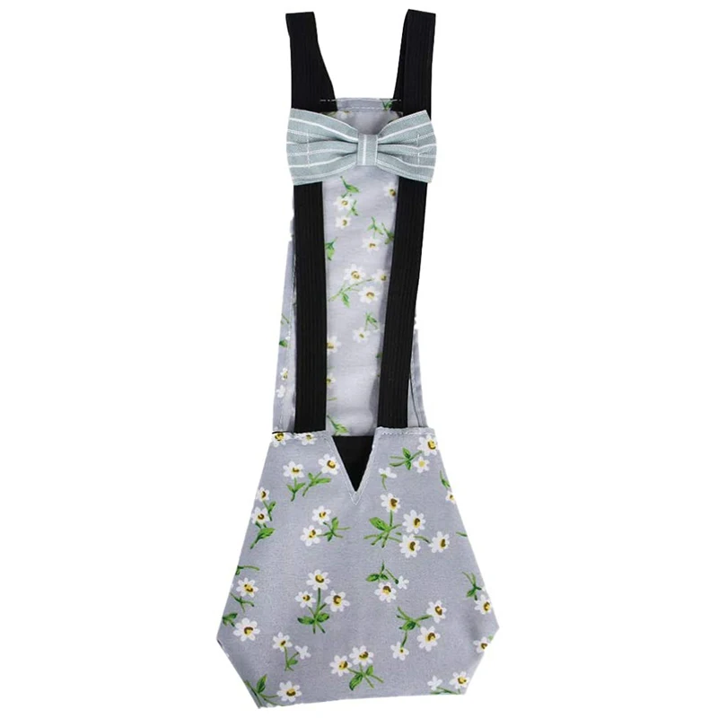 

Подгузник для птиц, моющийся подгузник для попугаев, многоразовый дышащий подгузник для домашних животных, курицы, утки, птицы, регулируемы...