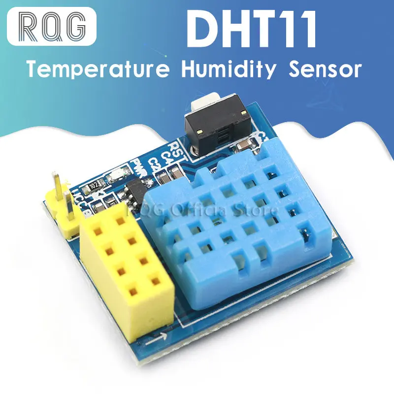 ESP-01 de Sensor de temperatura y humedad, Kit de hogar inteligente con Wifi, sin módulo ESP, ESP8266, ESP-01S, DHT11, esp8266