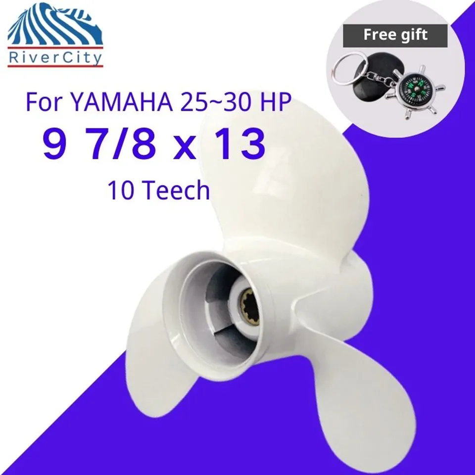 Подвесной Пропеллер для лодки Yamaha 20hp 25hp 30hp F25 9 7/8*13 винт из алюминиевого сплава
