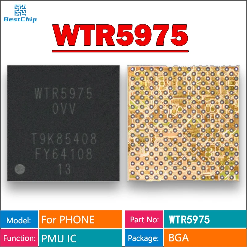 

5 шт./лот оригинальный WTR5975 0VV U_WTR_E гигабитный LTE трансивер IC чип для iphone 8 8plus X