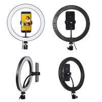 camera phone video led light 10inch 12w led ring light 5500k photography dimmable ring lampannular lamp