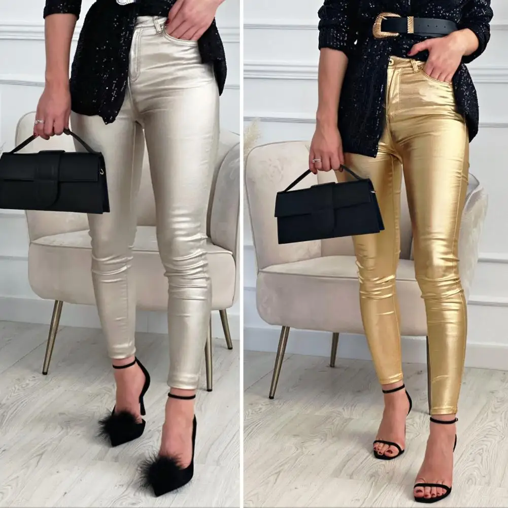 

Booty Lifter Leggings Sexy Bodycon Lady Trousers Sexy Skinny Faux Leather Leggings Pants Women Clothing