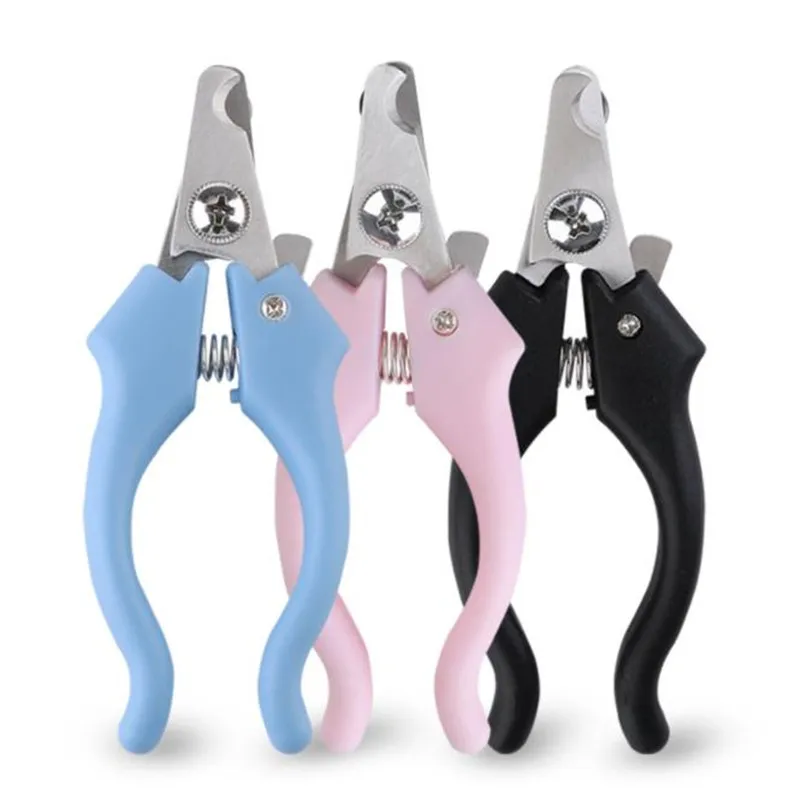

New Dog Nail Clippers Stainless Steel Pet Nail Clipper Professional Nailclipper Cat Scissors Cutters 1Pcs