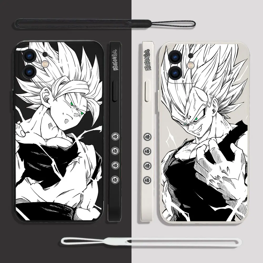 

Dragons Balls Son Gokus Bejītas Phone Case For Samsung A53 A50 A52S A51 A72 A71 A73 A32 A22 A20 A30 A21S 4G 5G with Hand Strap
