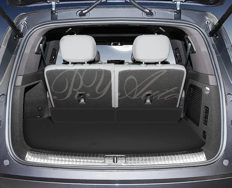 Задние коврики в багажник автомобиля для Denza N9 2025 2026 2027 2028 6 мест, кожаный коврик для хранения, чехол для багажника, внутренняя подкладка, авто аксессуары для интерьера