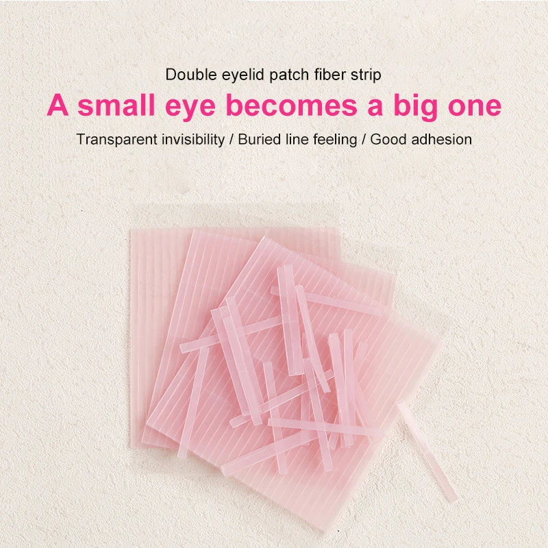 Double Sided Eyes Sticky Eyelid Tape Invisible Eye Lift Strips Stickers Adhesive Fiber Eye Lid Lift Big Eyes Makeup Tool