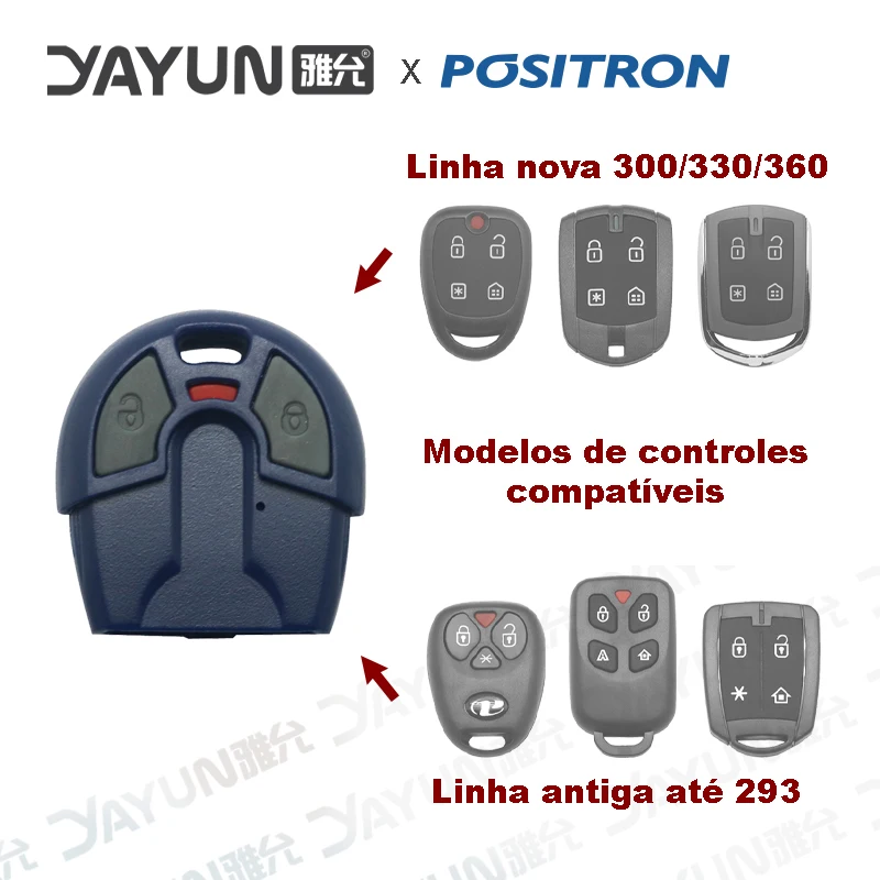 YAYUN модифицированный головной ключ Fiat FT2-2 Positron Flex кнопки сигнализации новая и