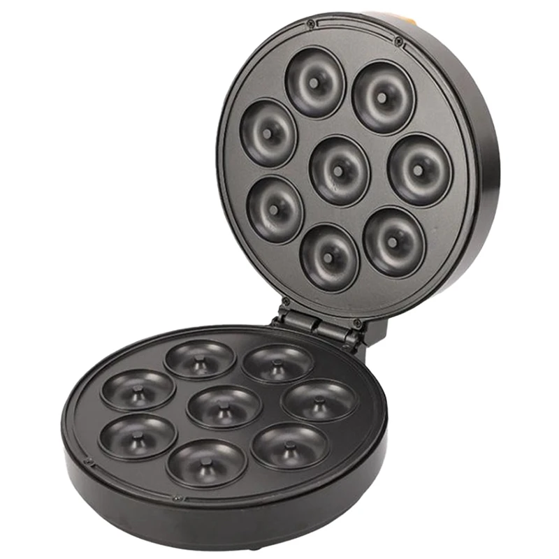 

Donut Maker Non-Stick Coated Breakfast Snacks Desserts Kitchen Appliance EU Plug