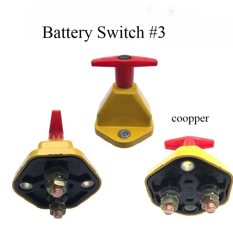 

12 В 24 В аккумуляторный тормоз, автомобильный главный выключатель питания для больших грузовиков, автомобилей, лодок, 100 А, 150 А