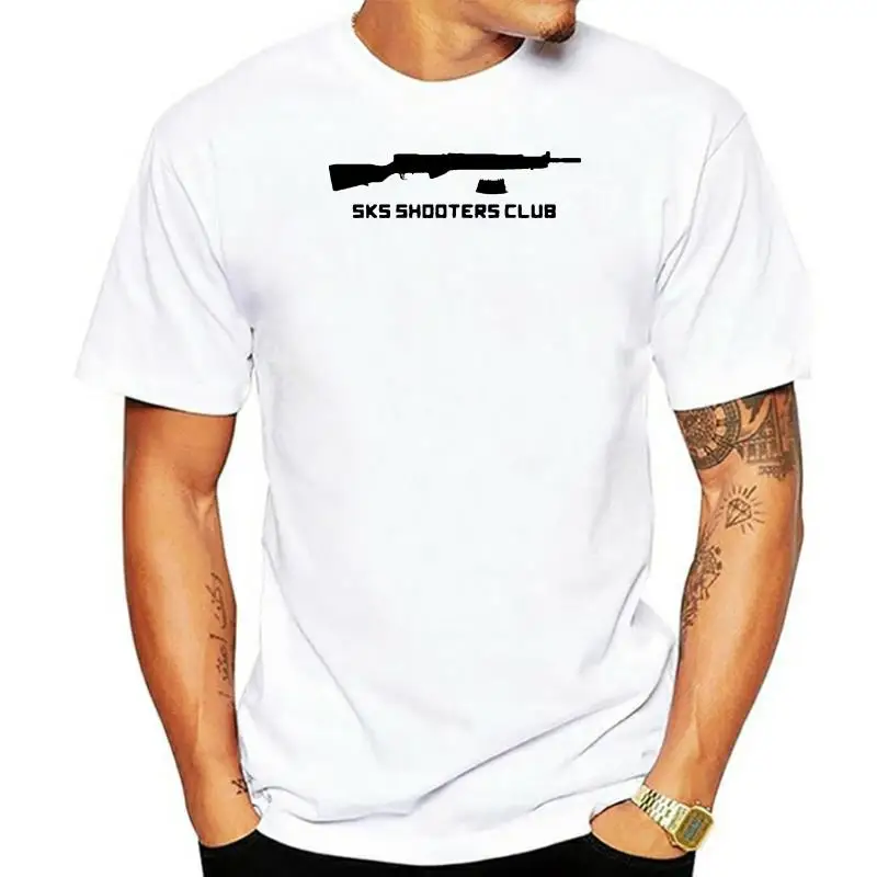 

Рубашка клуба Sks shoters. Женская, серо-красная, 7,62x39, советская, 2022, Бесплатная доставка! Хлопок с принтом, приталенная Повседневная рубашка с кр...