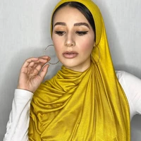 good stitching modal cotton jersey hijab scarf long muslim shawl plain soft turban head wraps for women headband 170x60cm