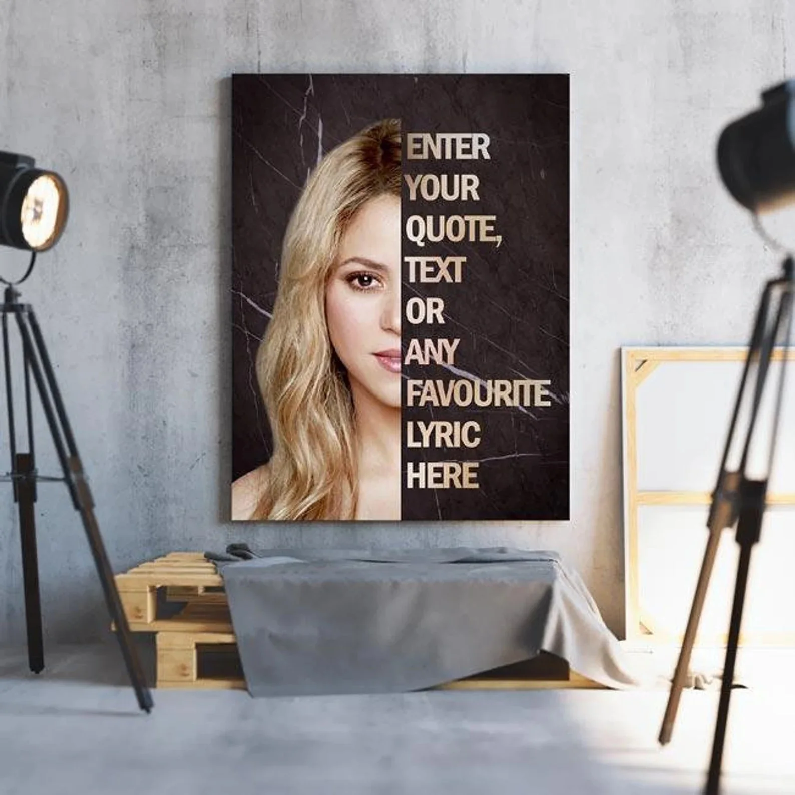 Nordic HD Shakira Picture Poster Music TV Latin Rock Alternative Female Singer Canvas Painting Prints Wall Art Kawaii Room Decor