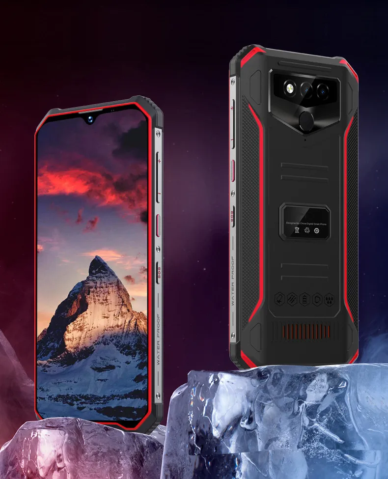 Ударопрочный телефон Zello PTT Rungee 819 IP68 Водонепроницаемый Прочный наружный 4G LTE 6G + 128G