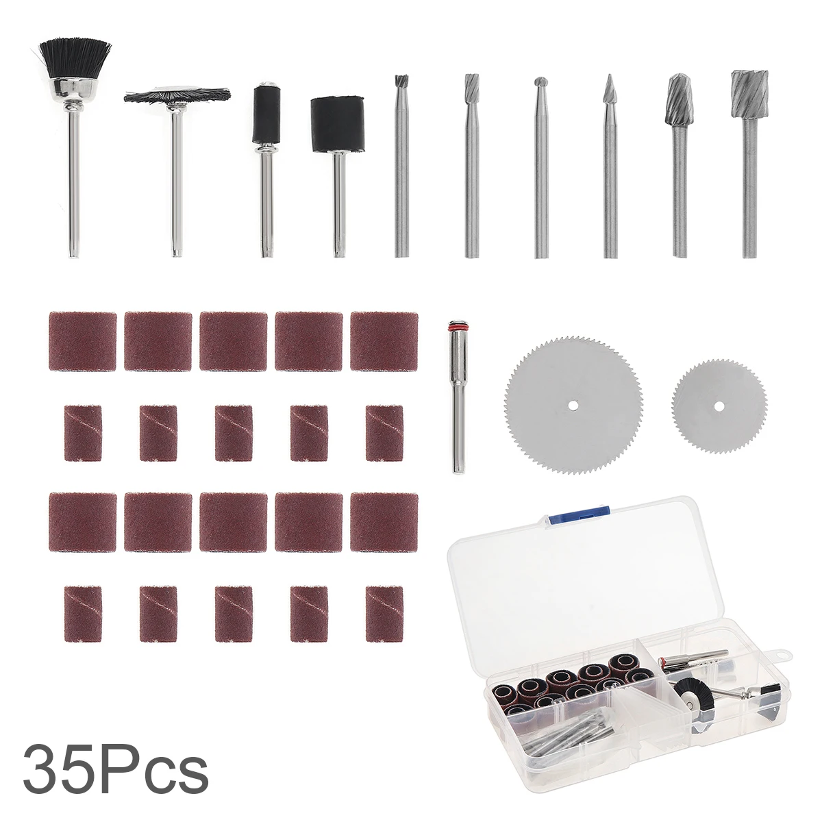

Mini Electric Grinding Accessories Engraver Abrasive Tools Accessories Grinding Cutting Carving Set for Electric Drill Saw Blade