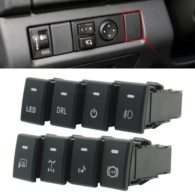 

1 шт., автомобильная Передняя и задняя противотуманная фара