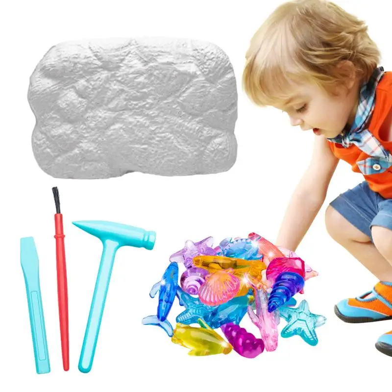 

Gem Digging Kit For Kid Luminous Stem Projects For Kids Multiple Themes Educational DIY Toys Kid Science Kit Stem Projects