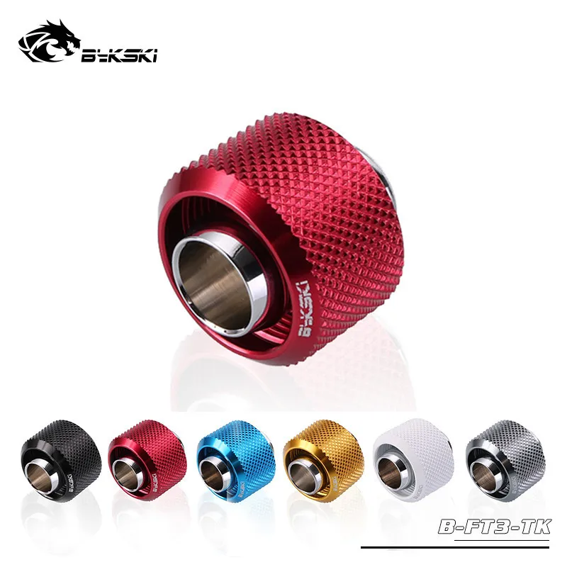 

Bykski G1/4" 3/8"ID*5/8"OD Hose Tube Fitting For 10x16mm Soft Pipe PC Water Cooling Connectors Multi Colors B-FT3-TK