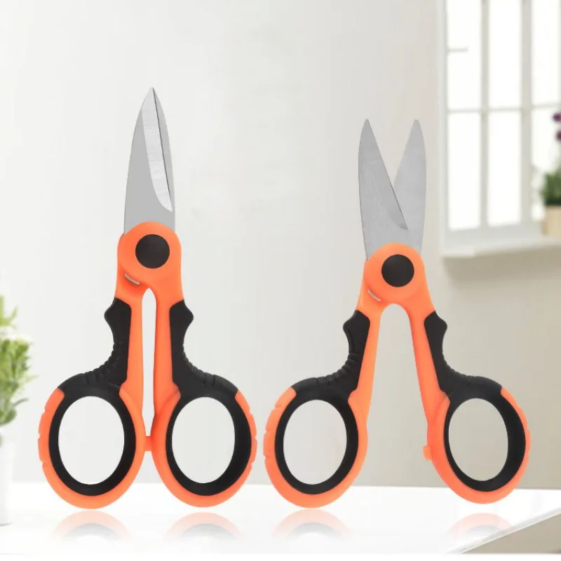 

Multifunction Kitchen Scissors Fishing Line Cutting Non Slip Stainless Steelbraided Line Cutters Tools Cooking Knife Supplies