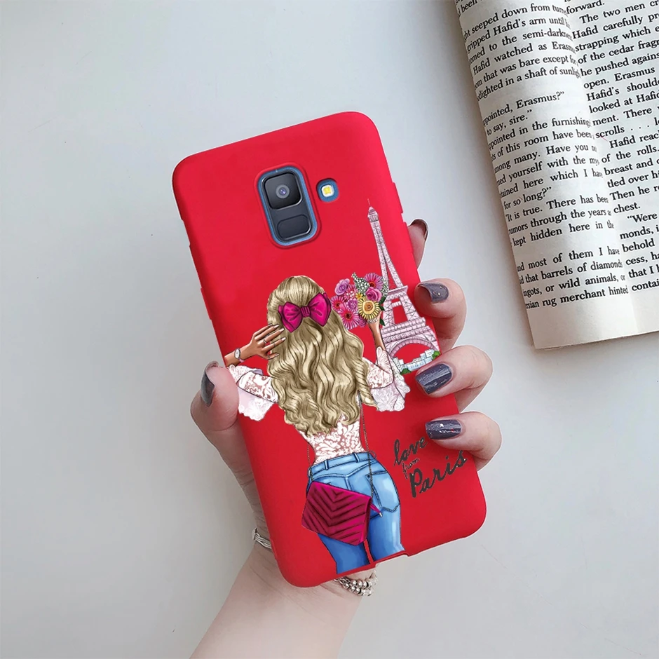 Чехол для телефона Samsung Galaxy A6 2018 SM A600 A600F чехол Plus A605 A605F чехлы телефонов защитный