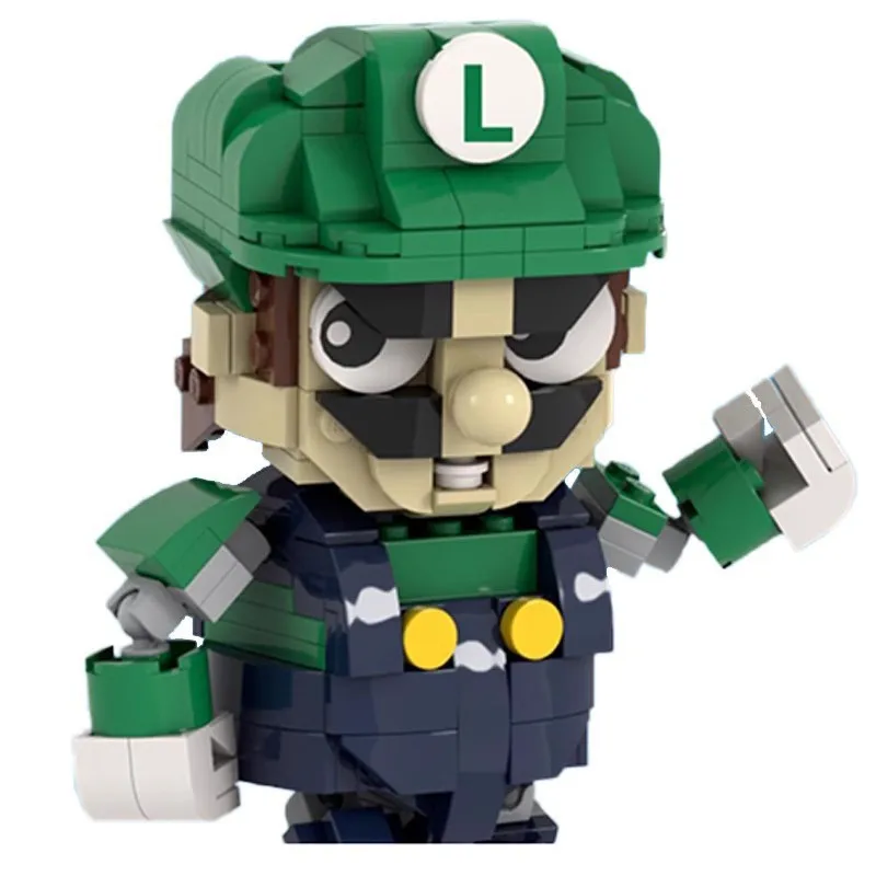 Конструктор MOC Robot Luigis Super Game игровой конструктор SD Koutetsu Jeeg сборные блоки сделай