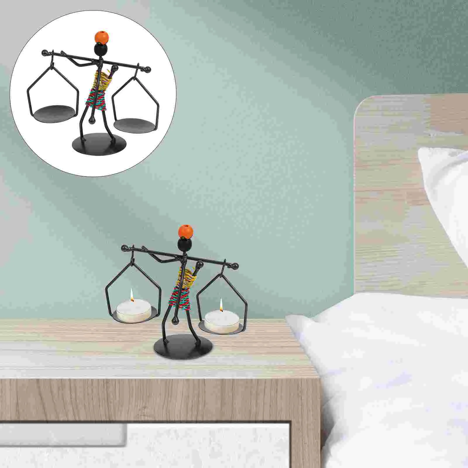 

Stick Durable Iron Decorative Stand Holder for Gift Desktop Home