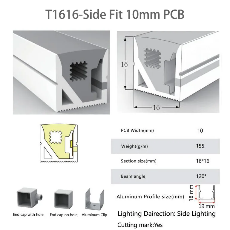 

Неоновая силиконовая трубка Xnbada для светодиодной ленты