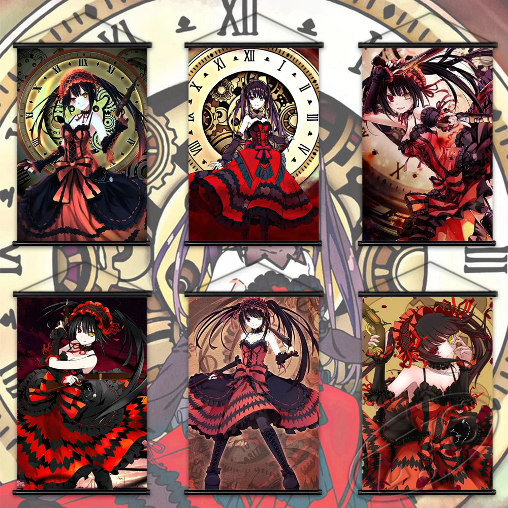 

Prints Date a Live Poster Art Anime Canvas Classic Painting Modern Mural Decoration Picture Hanging Scrolls Wall Home Cuadros