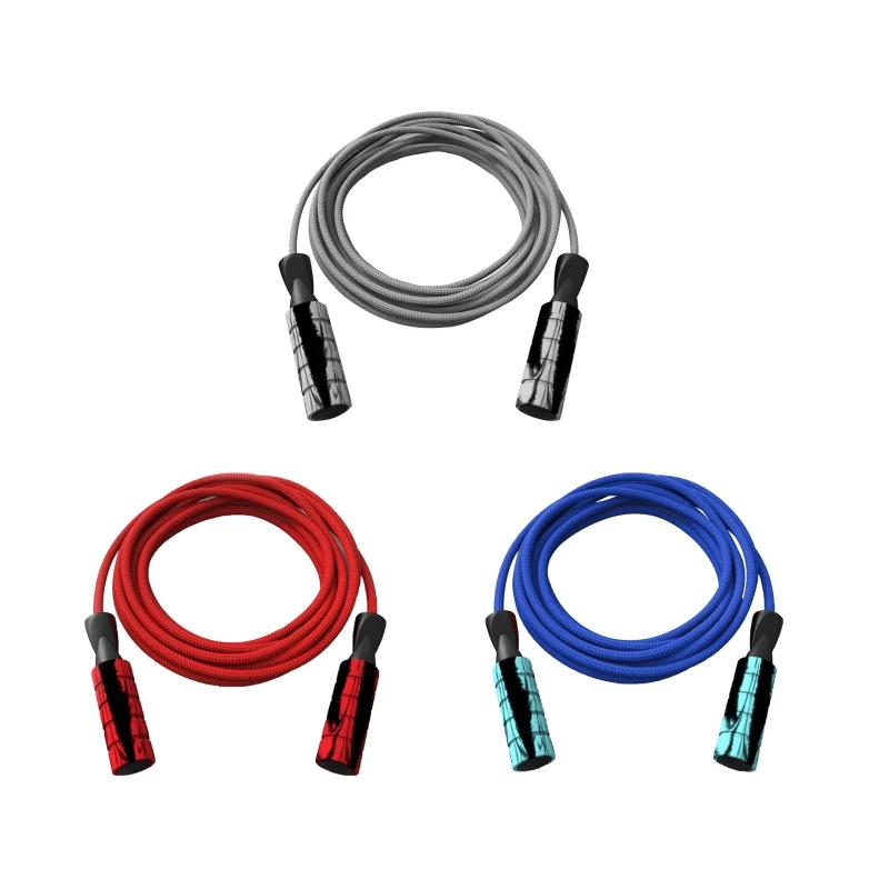 

Регулируемая Утяжеленная Скакалка, Скакалка для прыжков, утолщенный шарикоподшипник, быстрая скорость, Скакалка для тренировок и фитнеса