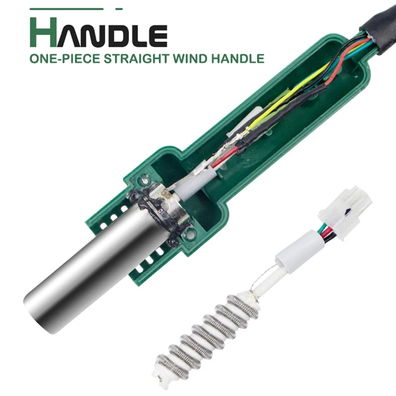 852D Тепловая пушка стол для распайки Электрический паяльник два в одном сварочный