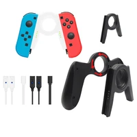 controller left right charging grip v shaped wireless game handle compatible for nintendo switch joy concharge while play
