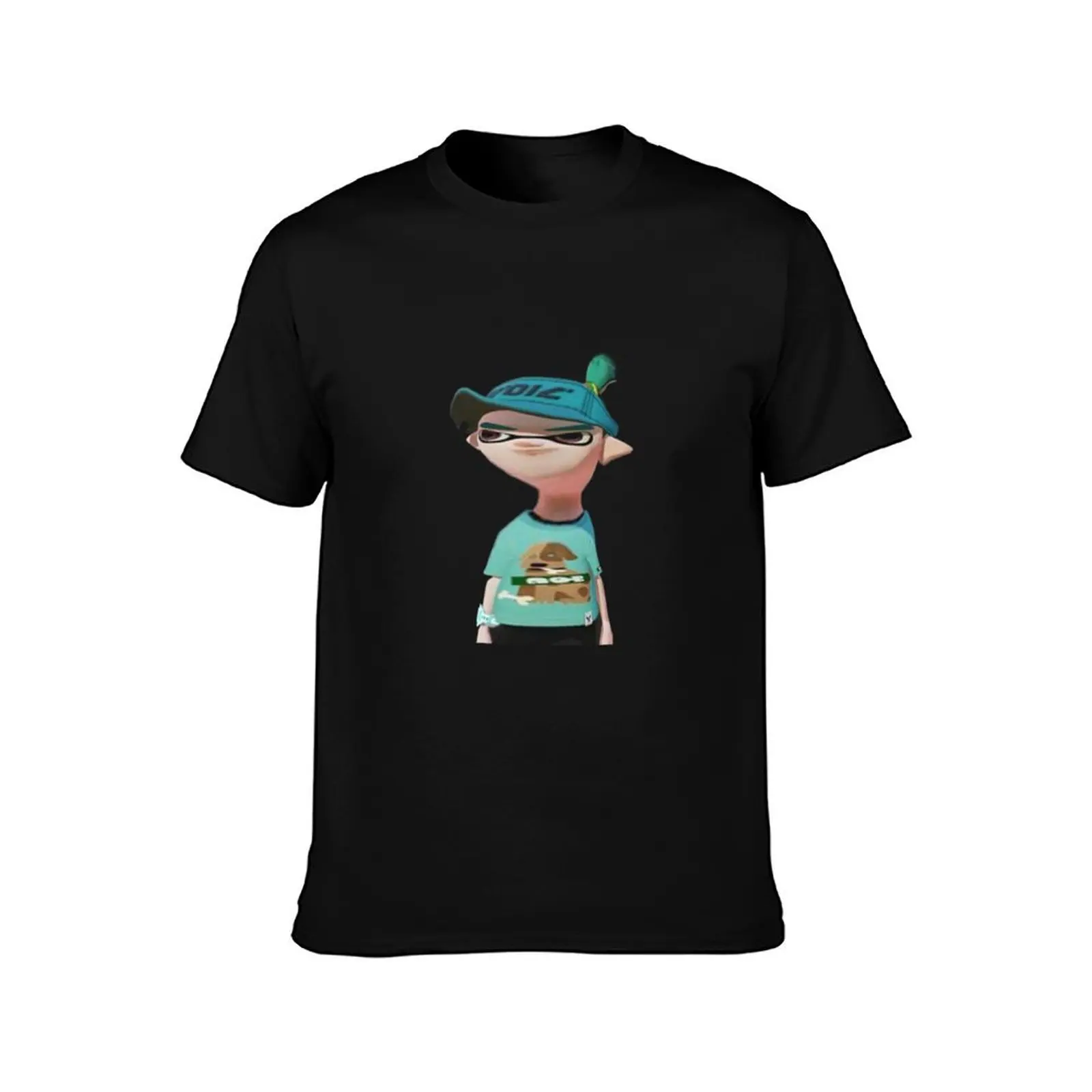 Фото Футболка Splat Tim Sticker T-Shirt, праздничный повседневный топ с короткими рукавами №2