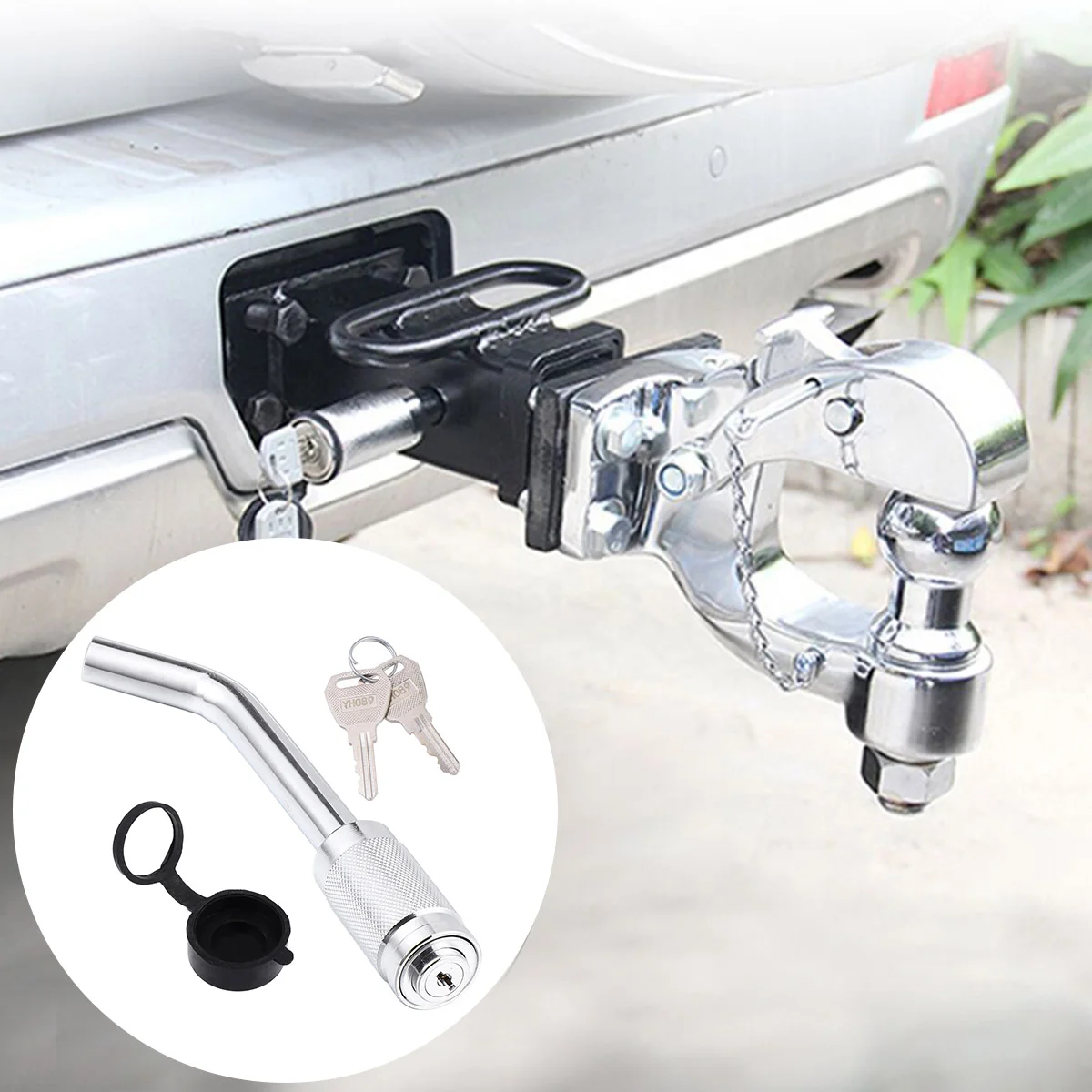 

1 Pc Trailer Hitch Lock Hitch Receiver Pin Lock Trailer Accessories Hook Hitch Pin Trailer Tongue Lock