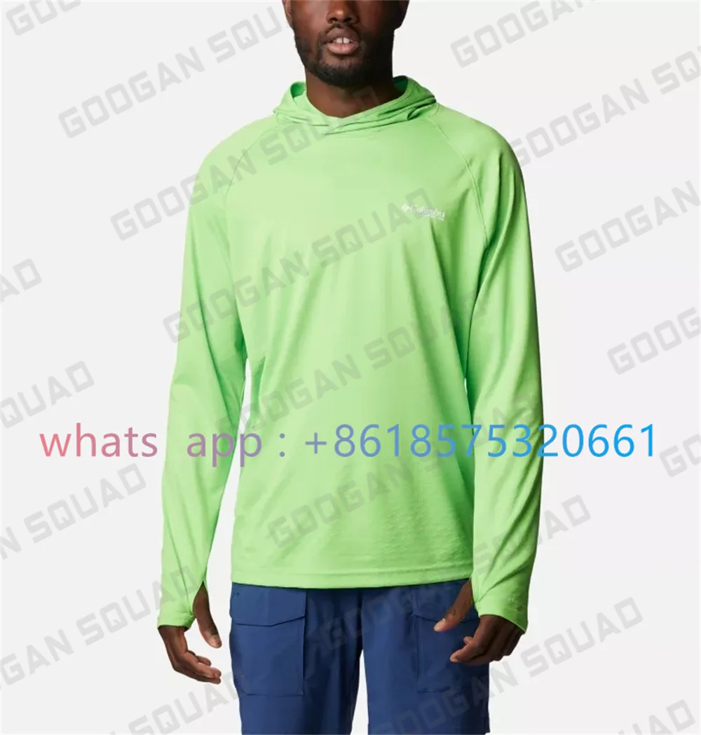 

Men’s Pfg Hoodie Sweatshirt Fishing Shirts Long Sleeve Quick Dry Sweatshirt Summer Tops Dresses Breathable Jersey Uv Fishing Top