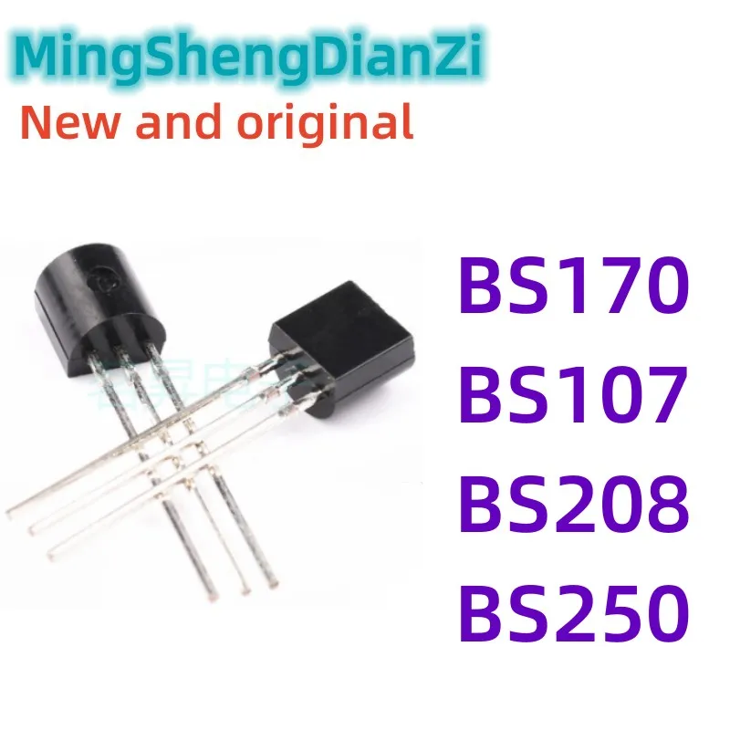 10 шт. BS170 ZU-92 TO92 BS107 BS107A BS250 BS208 триодный транзистор