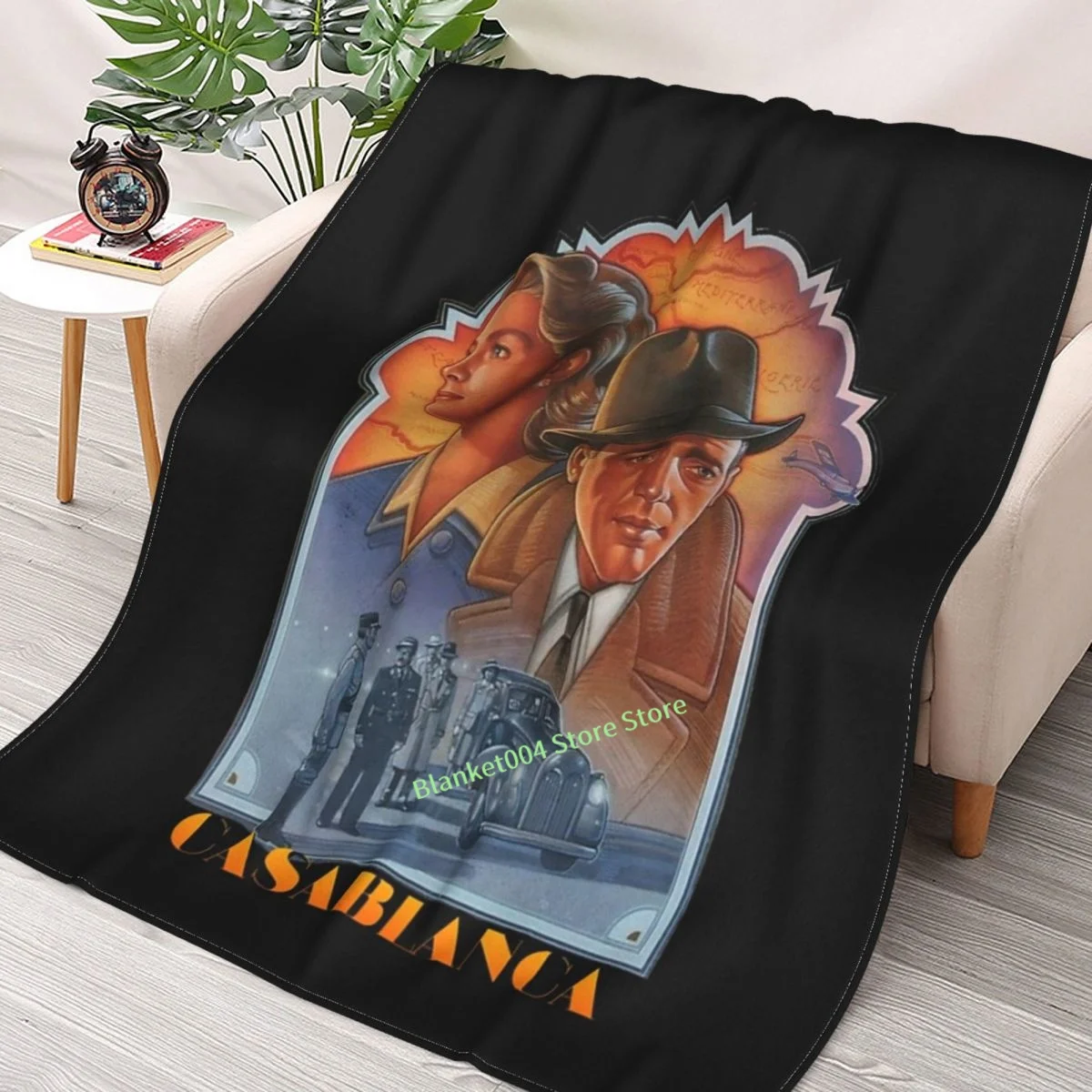 

White House Throw Blanket Sherpa Blanket 3D printed sofa bedroom decorative blanket children adult Christmas gift