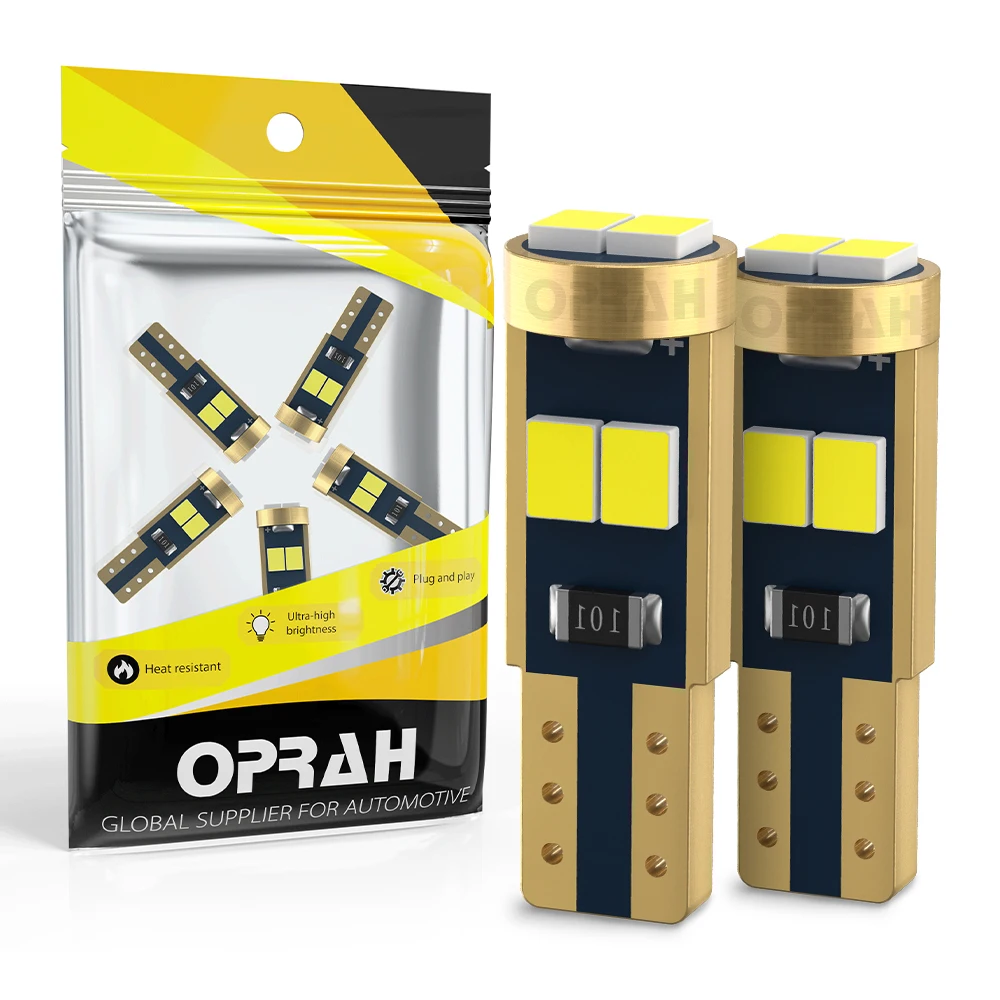 

10 шт. T5 светодиодная лампа W3W W1.2W Led Canbus для приборов светодиодные фонари приборная панель предупреждающий индикатор клиновая лампа белый красный желтый синий