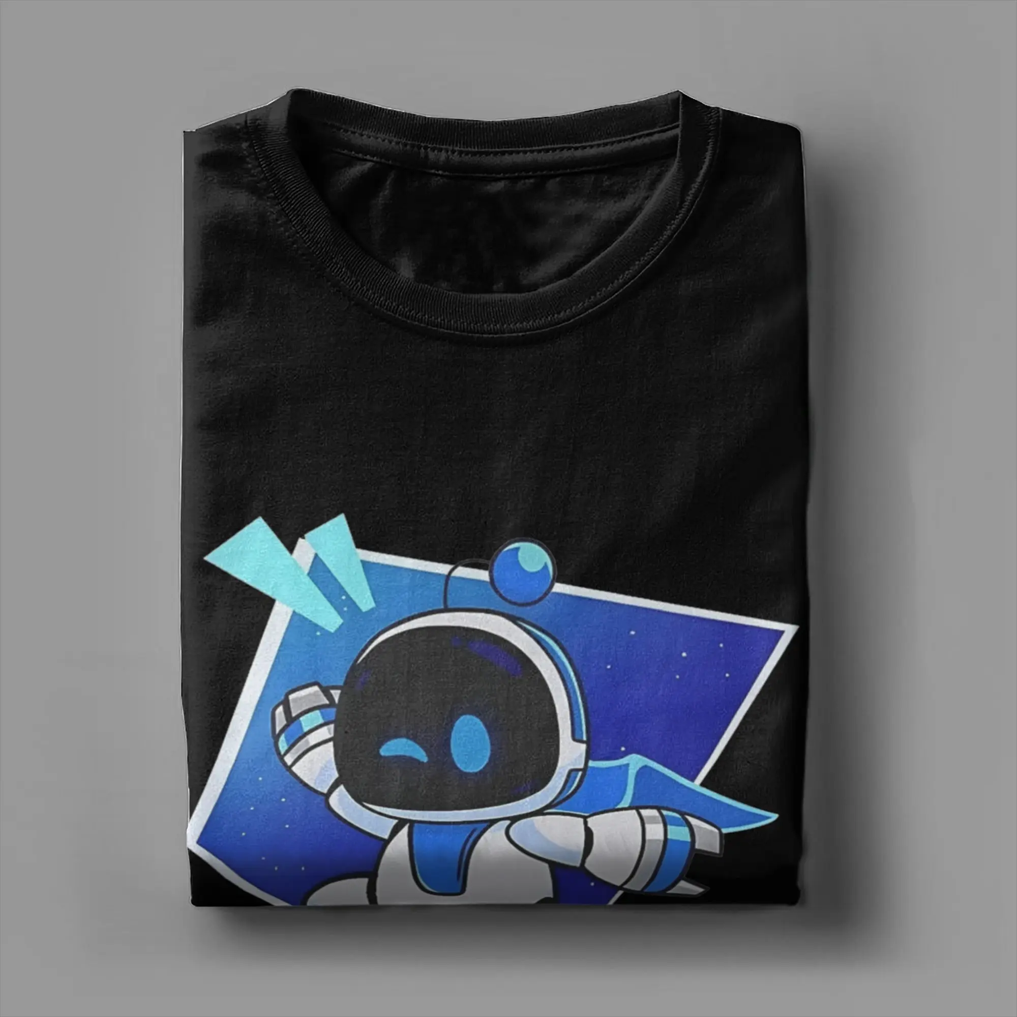 Men Women New Arrival Cute Astrobot Emotions Tee T Shirt Pure Cotton Astros Playroom T-shirts Clothing