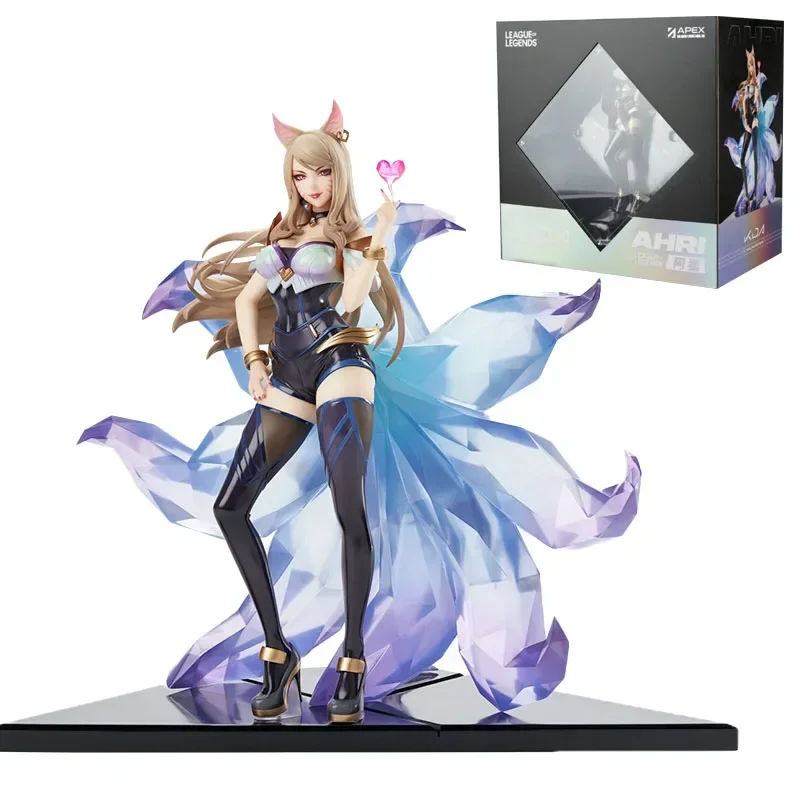 В наличии 100% оригинал Apex LOL Ahri The Nine-Tailed Fox Kda 1/7