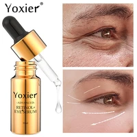 yoxier retinol anti wrinkle eye serum remove dark circles eye bags firming lifting essence cream anti aging brightening eye care