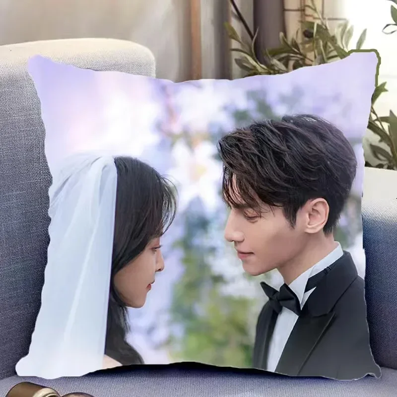 Leo Zhang Runan Luo Yunxi HD Двусторонняя Автомобильная Подушка С Принтом