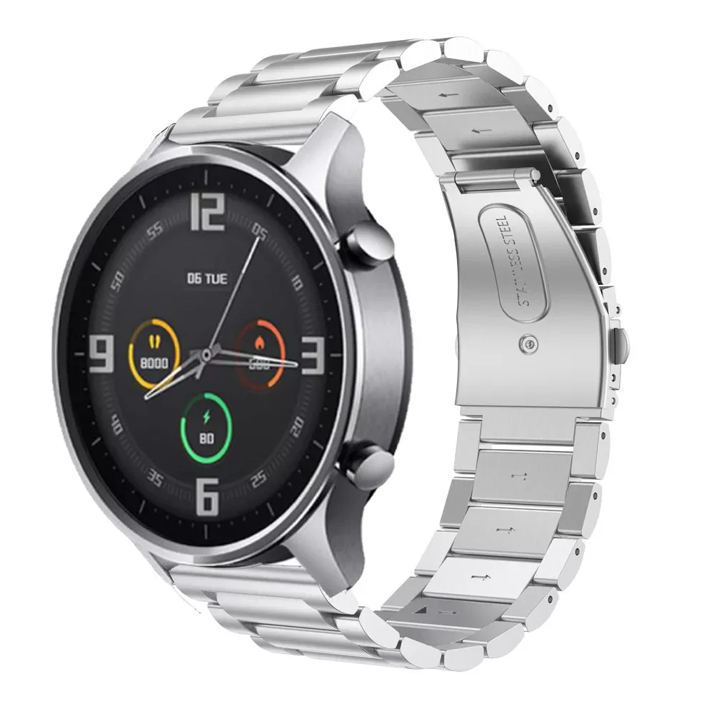 For Xiaomi MI Watch Color & Color Sport Stainless Steel Strap Quick Release Watchband Metal Wristband Bracelet 22mm Watch Ba