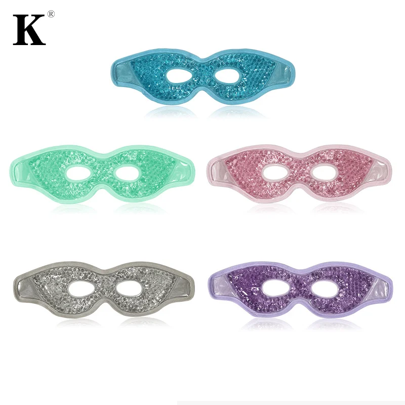 Маска для глаз гелевая охлаждающая маска сна холодный компрессор сухих Красивая